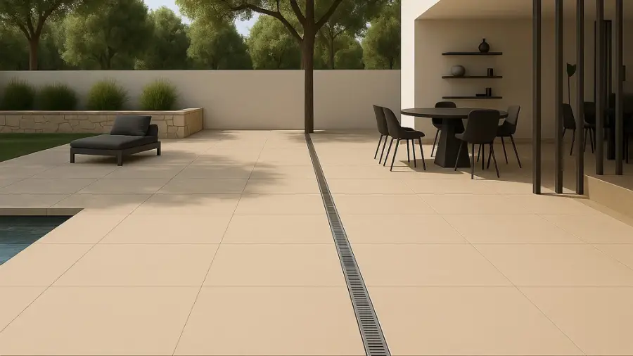 Outdoor and parking tiles